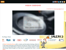 Tablet Screenshot of mediandesigns.com