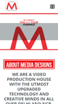 Mobile Screenshot of mediandesigns.in